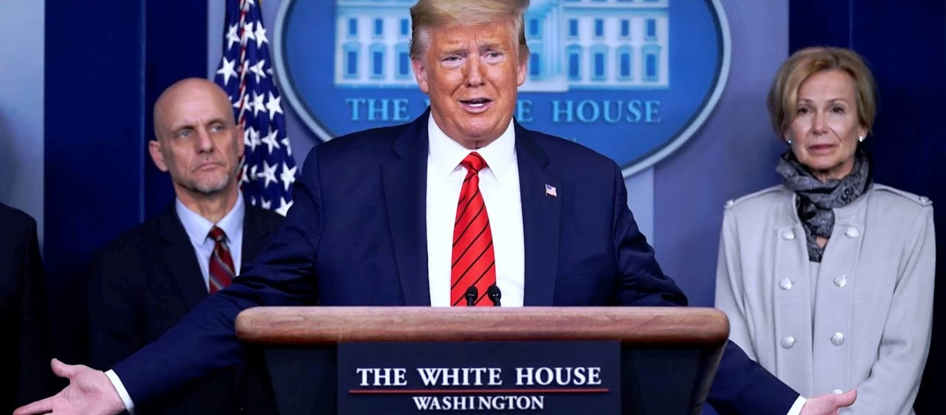 Δείτε ζωντανά τις εξαγγελίες του Ντόναλτ Τραμπ για την επανεκκίνηση της αμερικανικής οικονομίας